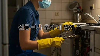 원룸 이사 후기: 내 맘에 쏙! 💖
